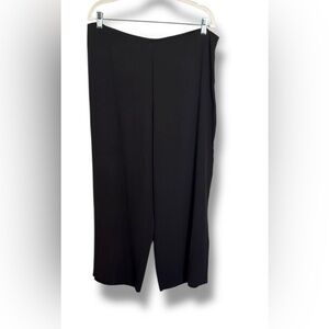 Eileen Fisher Black Silk Pants Size Large
